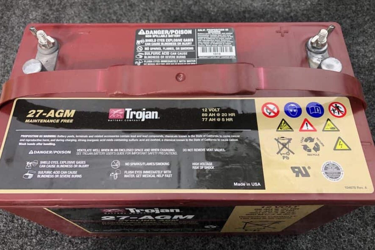Battery Upgrade — project photograph from The Handy Camper