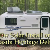 400w Solar Install on a 2021 Casita Heritage Deluxe 17’